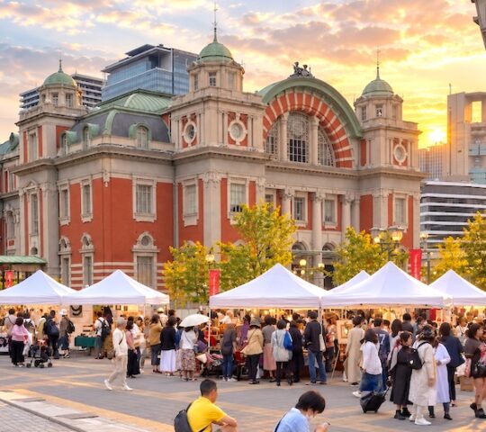 Kitahama’s Autumn Flea Market