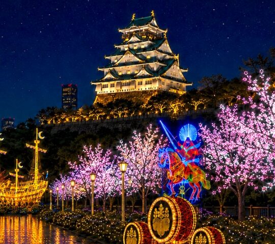 Osaka Castle Illuminage