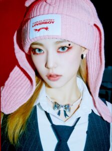 A photo of K-Pop performer Yeeun from her official website.
