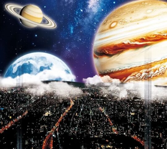 A Sky-High Light Show