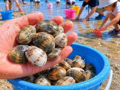 Dig for Dinner on Osaka Bay