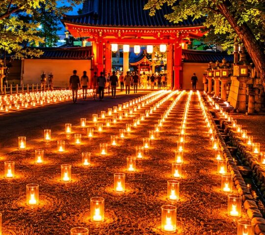Festival Nights at Nishinomiya Shrine Festival Nights at Nishinomiya Shrine