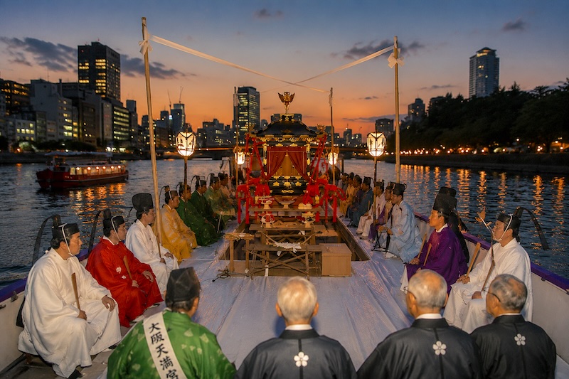 Tenjin Matsuri Boatview