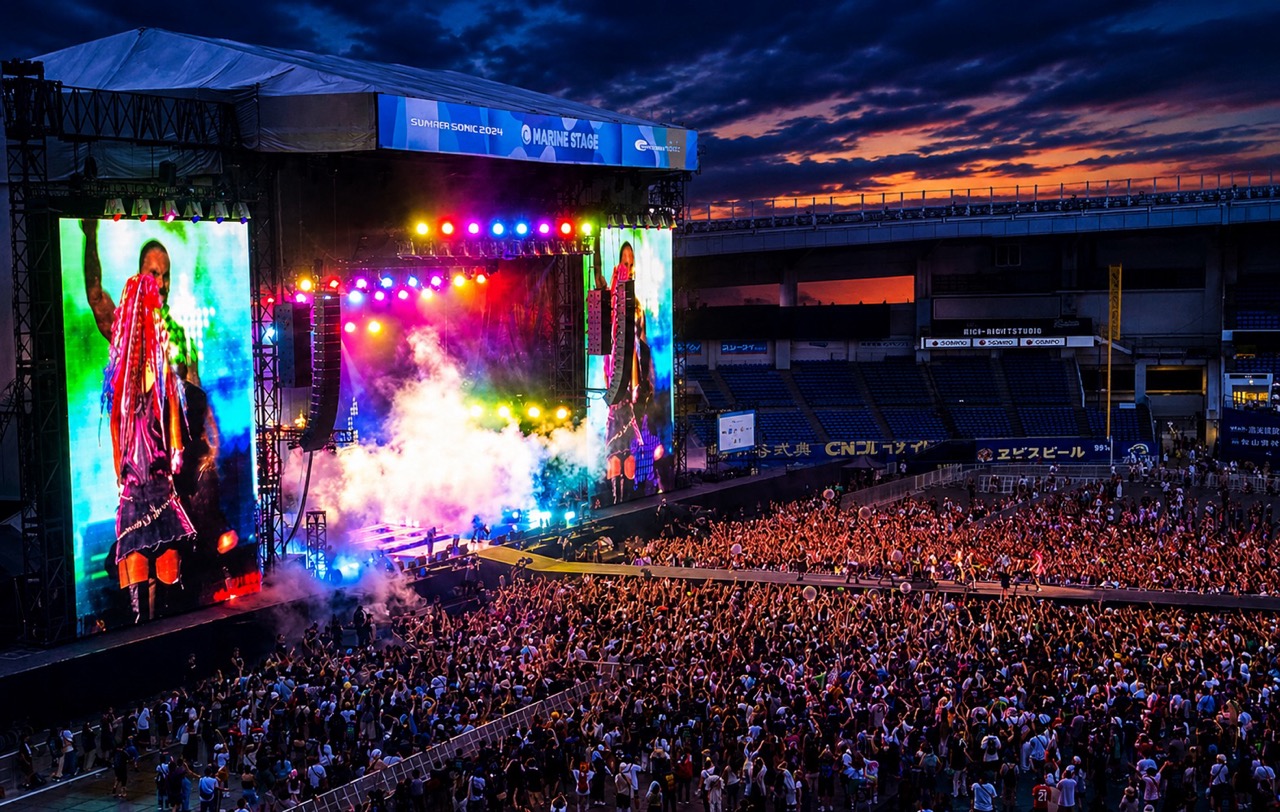 Summer Sonic Night Stage