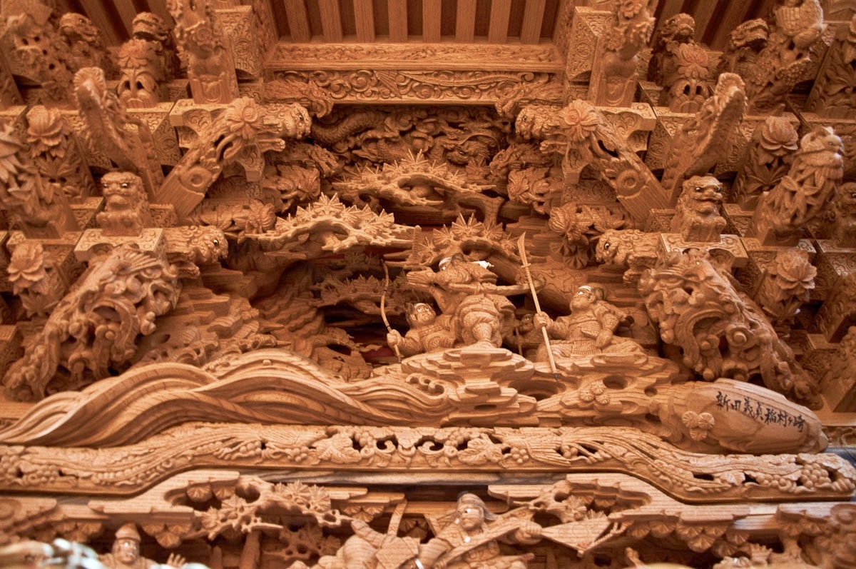 Danjiri Carvings Kiwiwada-Photo-2009 Stemu2000_Wikimedia Commons