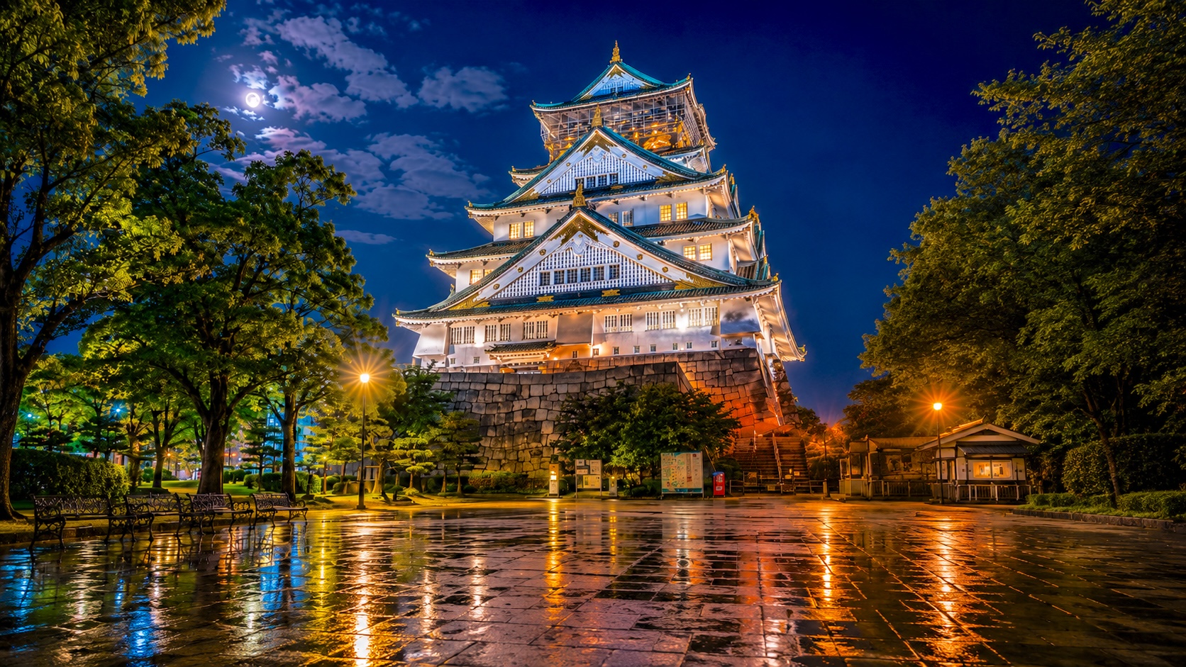 Home-Castle Night Rain