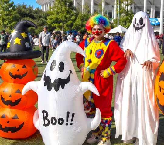 Ghosts, Games and Candy at Nagai Park Ghosts, Games and Candy at Nagai Park