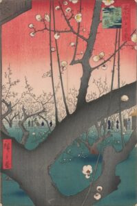 Artwork: Utagawa HiroshigePlum Garden at Kameido (1857) From the series One Hundred Famous Views of Edo