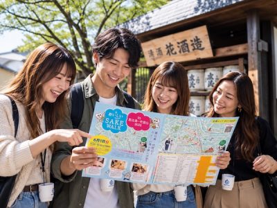 Osaka Goes on a Sake Stroll