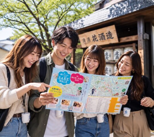 Osaka Goes on a Sake Stroll