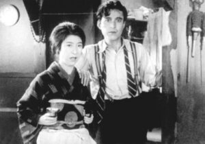 A scene from That Night’s Wif . Released in 1930